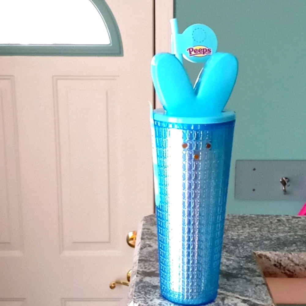 Easter Peeps Tumbler New Blue 💙🐰🐰🐰